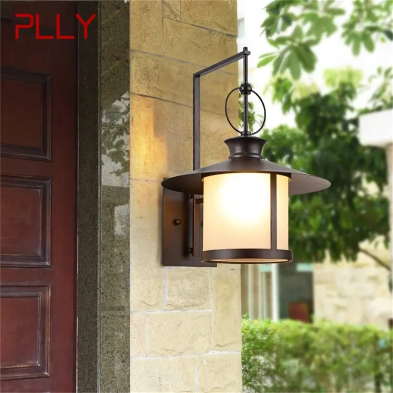 

·PLLY Outdoor Wall Lamp Classical Retro Sconces Light Waterproof IP65 Home LED For Porch Villa