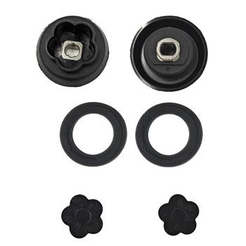 2Pc Wall Breaker Blade Guide Connectors Clutch Juicer Blender Parts Drive Wheel Connects 5 Gear For Monsieur Cuisine