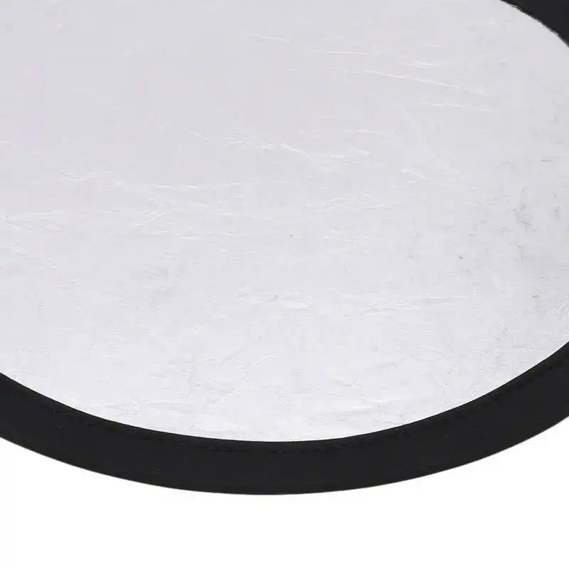 가벼운 라운드 사진 반사판 접이식 탄성 스틸 스프링 프레임 2 in 1 Reflector for Portrait Photography for Portrait