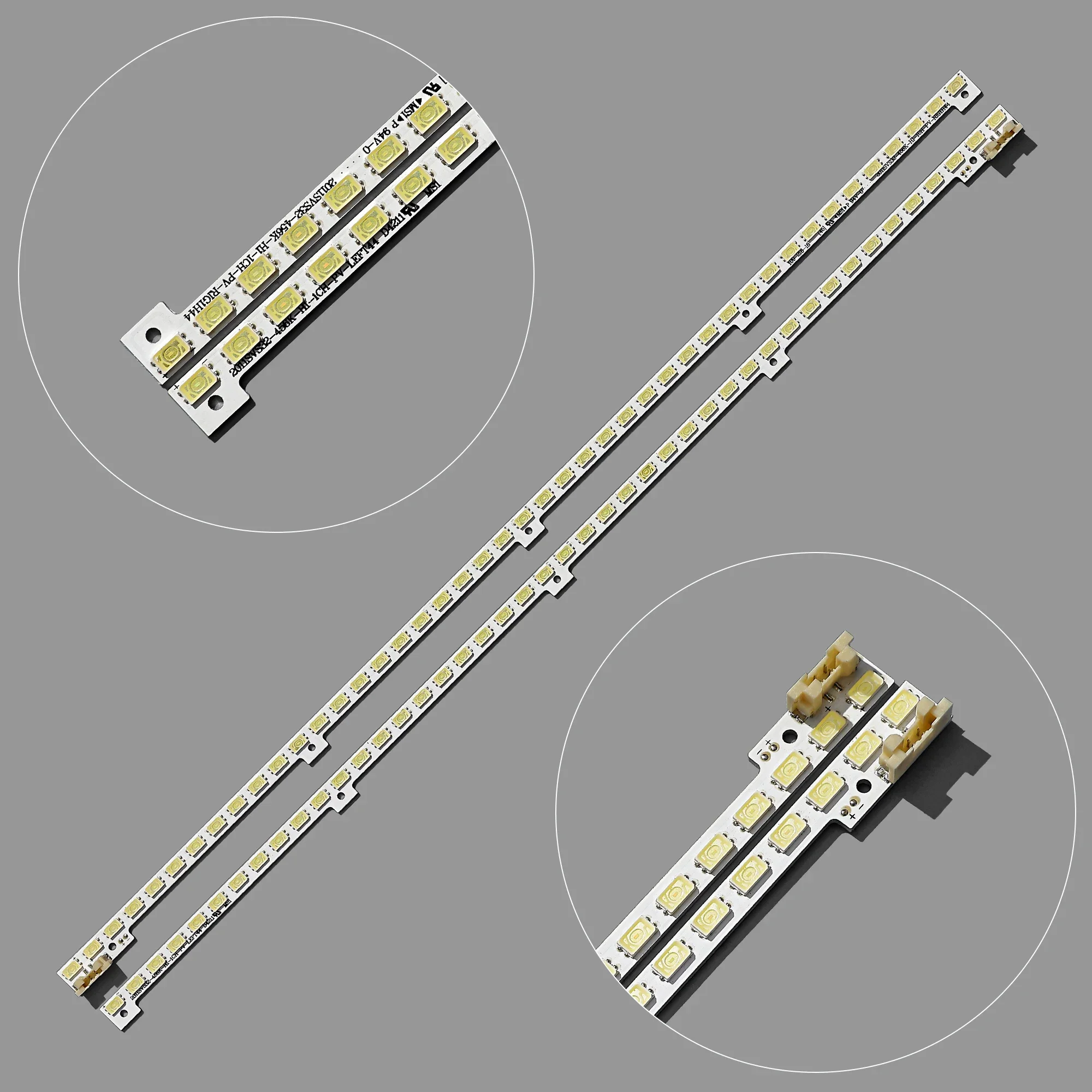 LED strips 2pcs/Kit for SAM SUNG 32 TV UE32D5700 UE32D5000 LTJ320HN02 L BN64 01634A 2011SVS32 456K 1H 1CH PV RIGHT44 led backlight strip tv backlight strips