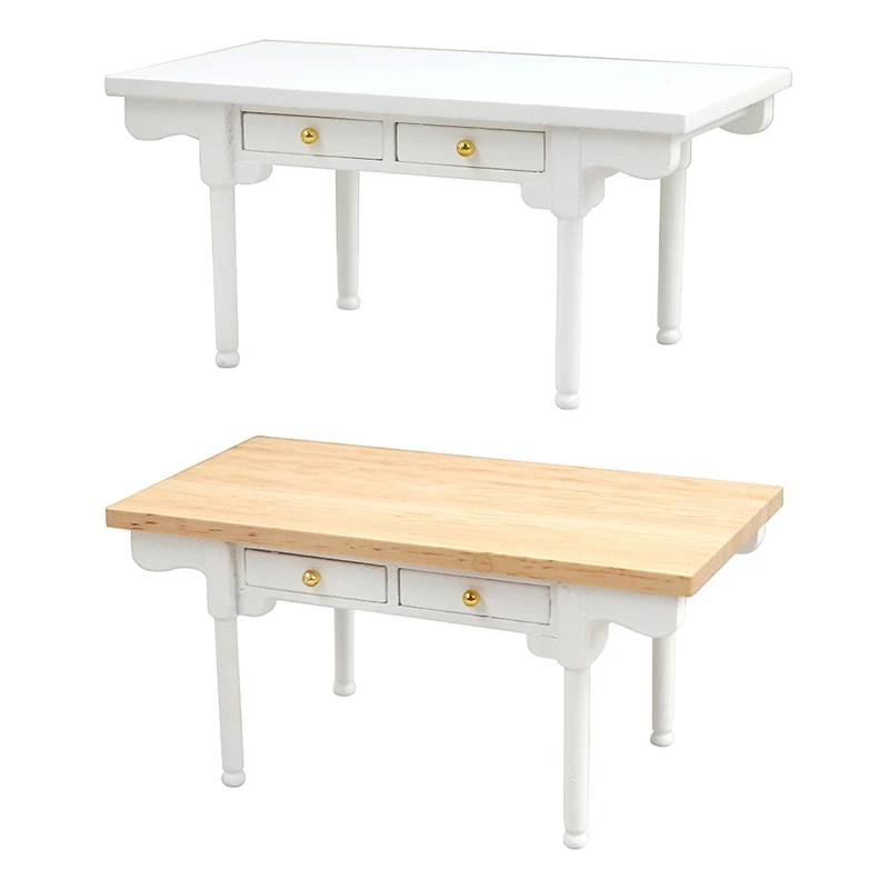 

Миниатюрная мебель для кукольного дома в спальню, стол, современная сцена, украшение для дома «сделай сам» 1/12