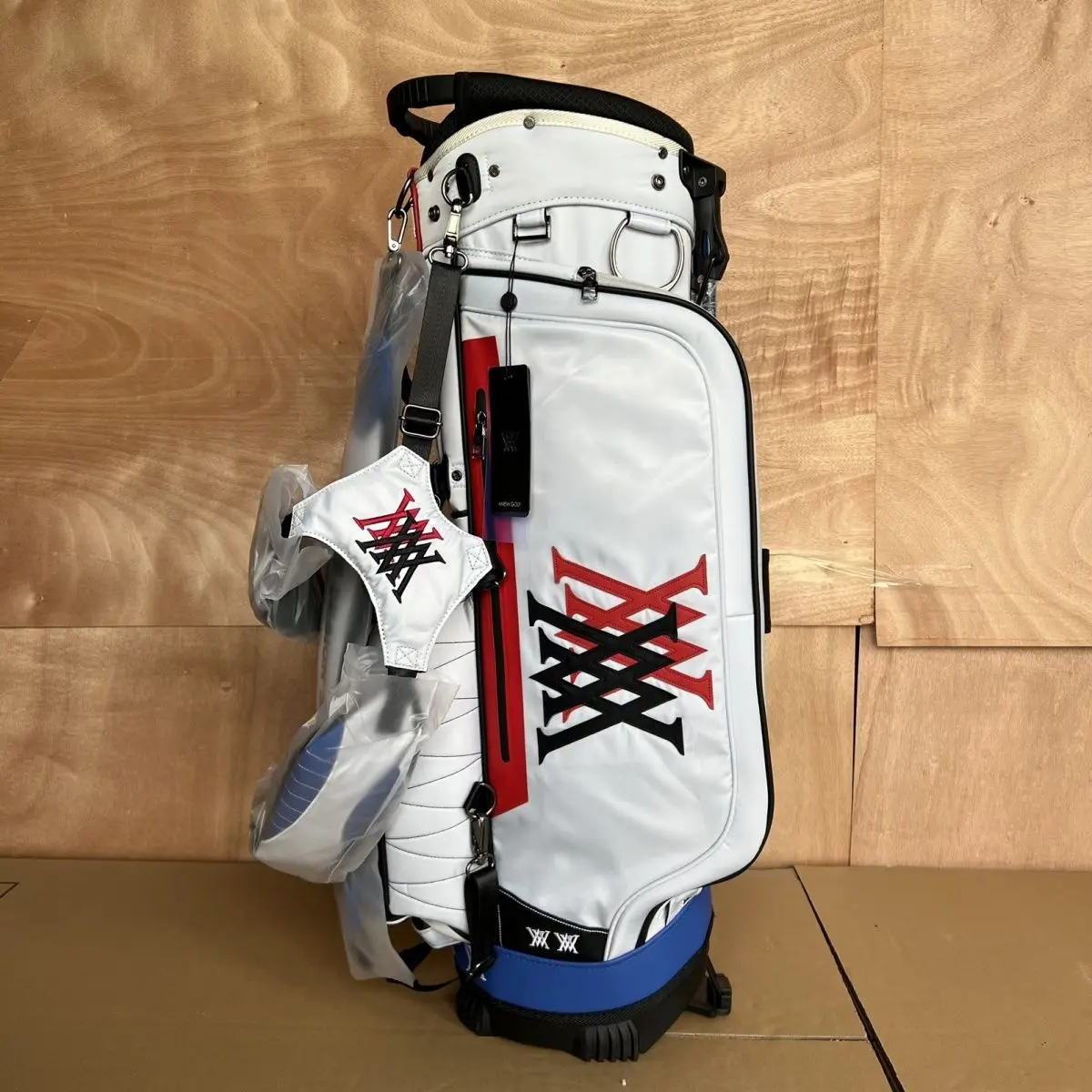 New Golf Bracket Bag Unisex Multifunctional Club Caddy Nylon Pu Waterproof