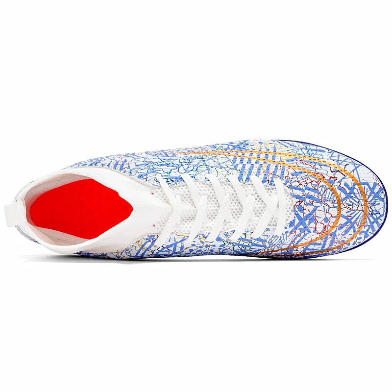 High Ankle Soccer Shoes Professional Training Football Boots Men Original Superfly Football Shoes Outdoor Soccer Cleats Sneakers