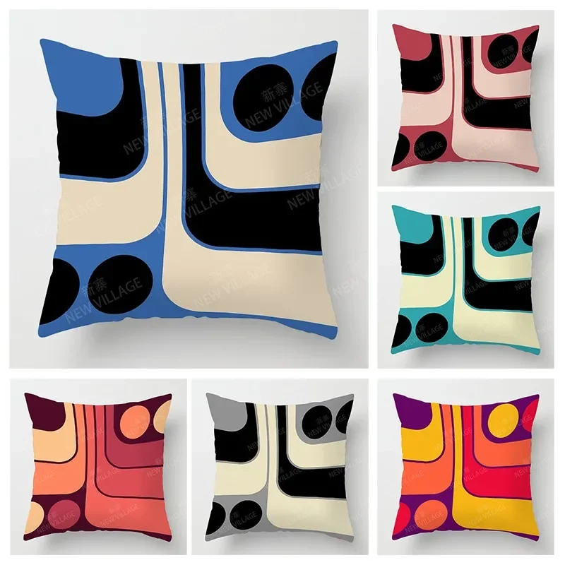 

Nordic fall home decor autumn throw pillow case sofa Cushion cover modern 45x45cm 45*45 50x50 60x60cm 40*40 40x40 geometry 60*60