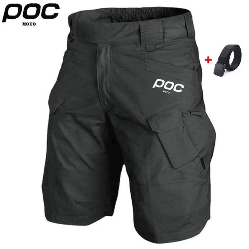 

2023 Men's Cycling Shorts MTB Pantalon MOTO POC Mountain Bike Shorts Outdoor Hiking Bottoms Motorcycle Cargo Bicycle Short Pants