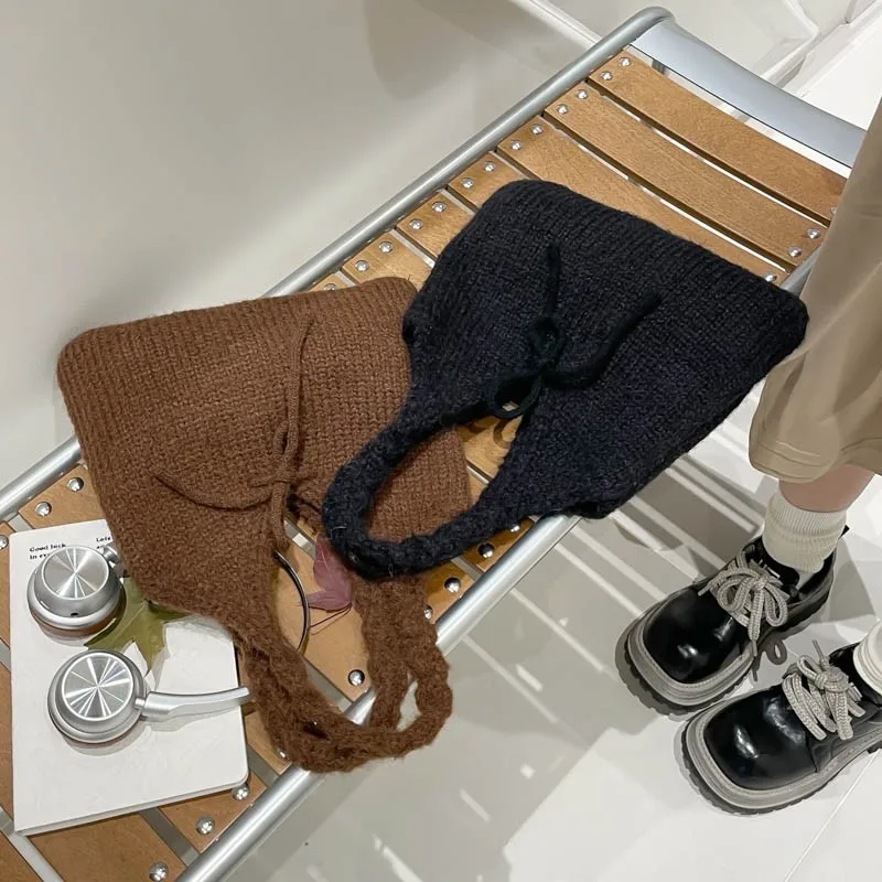 Women Girls Solid Color Shoulder Bag Underarm Shoulder Bag Simple Shoulder Handbag for Travel Shopping Work Daily Use