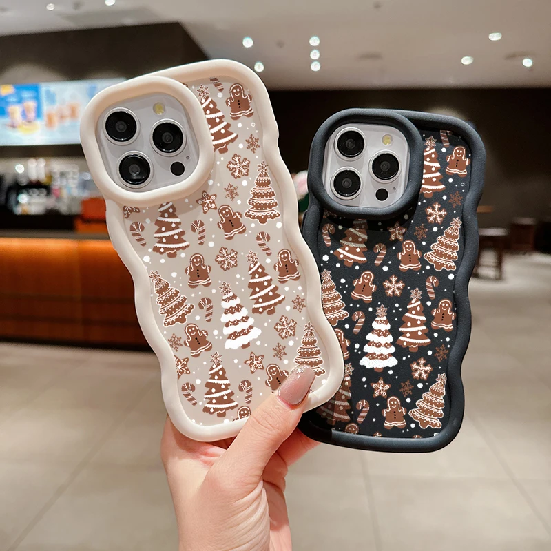 Festive Christmas Tree Pattern Phone Case