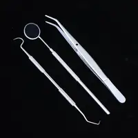 Kit de 3 outils dentaires en acier inoxydable de haute qualité pour la gestion de la santé bucco-dentaire 3
