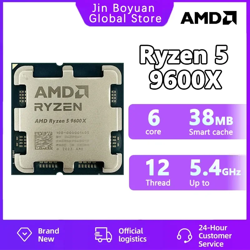 【国内正規品】AMD Ryzen 5 9600X【新品】 Amazon.com: AMD Ryzen™ 5 9600X 6-Core, 12-Thread Unlocked