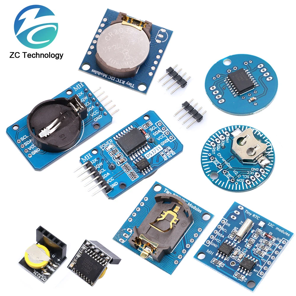 DS3231 AT24C32 IIC Module DS1302 Precision Clock Module DS1307 Memory ...