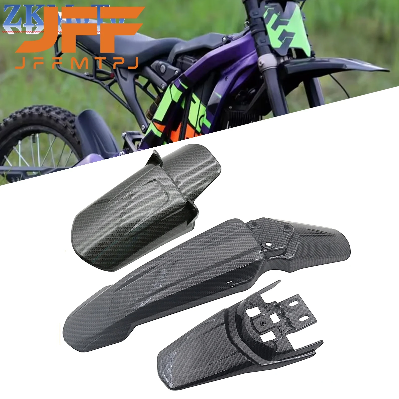 Enhanced Wheel Mudguards Fender for Electric Motocross Motorcycles