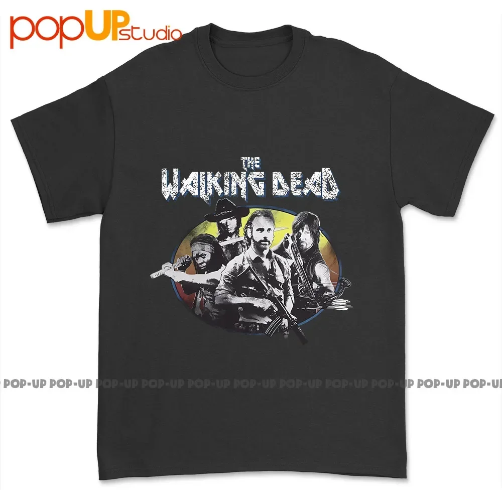 

The Walking Dead TWD Tv Show Michonne Daryl Dixon Ricckk Grimes Carl T-Shirt