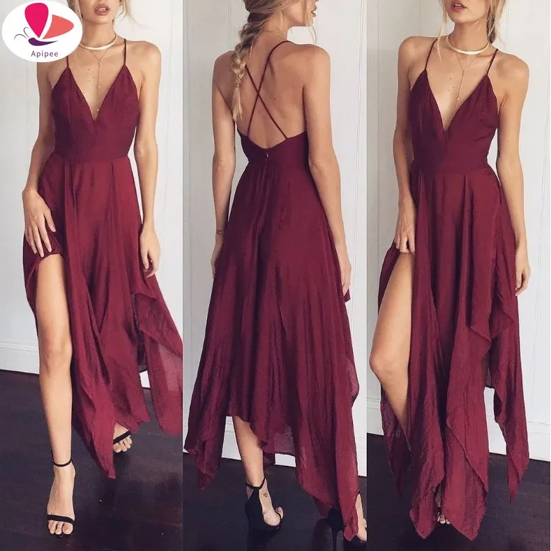 

Sexy Women Dress Summer Sexy Women Dress Women Boho Long Party Casual Beach Dress Sundress