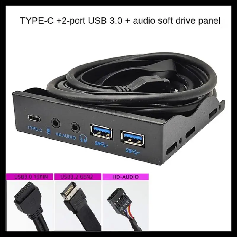 

Tinned Copper Material High Precision Front Panel Anti-jamming Long Life Floppy Drive Front Panel Audio Front Panel Anti-rust