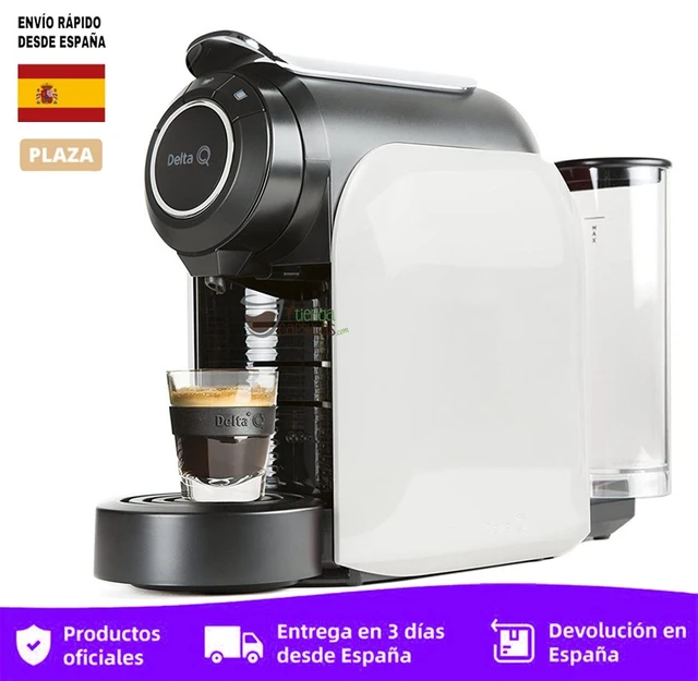  Delta Q – Coffee Maker for Delta Q Quick White Capsules – for  Hot Drinks and Coffee – Simple and Practical – Elegant Design – Easy to Use  – Power 1200