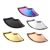 Korean Ins Style Stainless Steel Lip Shaped Home Cosmetics Metal Female Jewelry Storage Tray Decorative 5