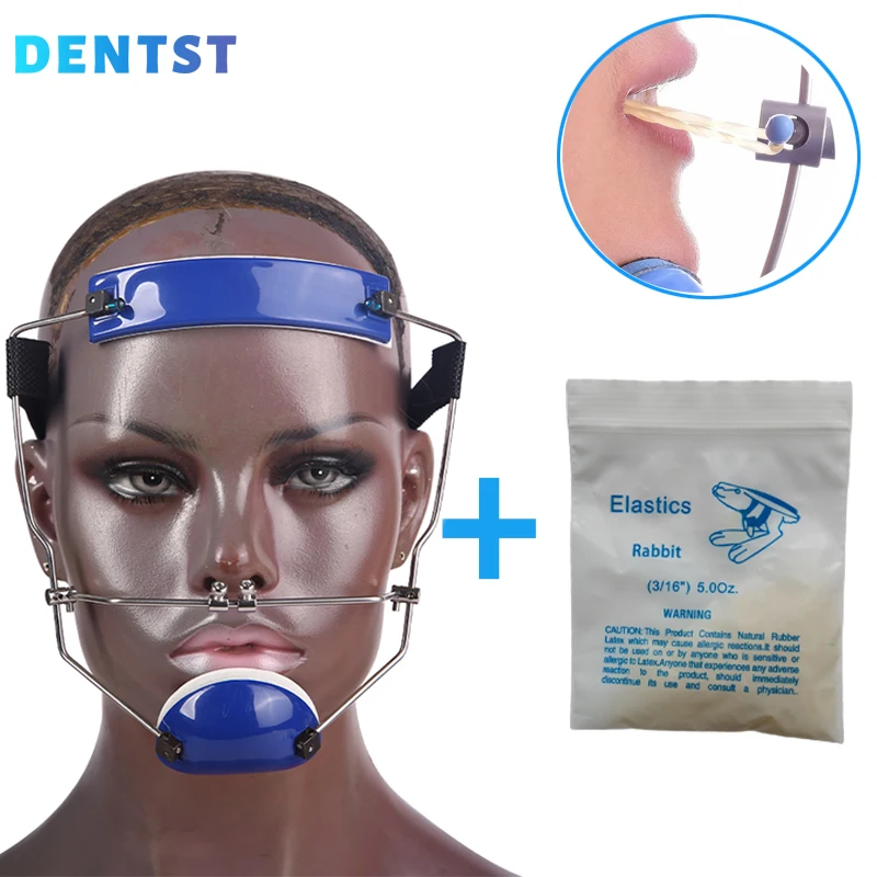DentstDentalOrthodonticAdjustableHighPullHeadgearFaceMask