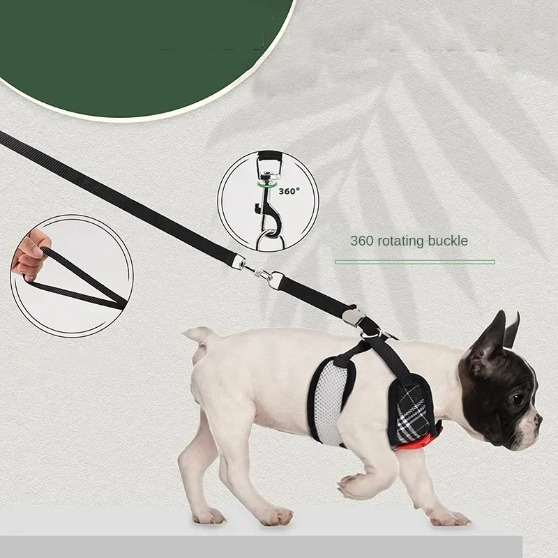 Dog Collar Pet Harness Leash Set Pet Harness Set Dog Traction Rope Bow Dog Collars Necktie Traction Rope Christmas Pet Harness for Small Medium Dogs Cat Chest Strap Dog Accessories Gifts