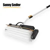 Sunnysmiler Solar Panel Cleaning Rotating Brush Kit Equipment Machine Cleaner Robot With Water Fed Telescopic Pole 4