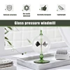 Green Solar Power Radiometer Crookes Solar Energy Spinning Vanes Windmill Gift Home Desk Decoration 4