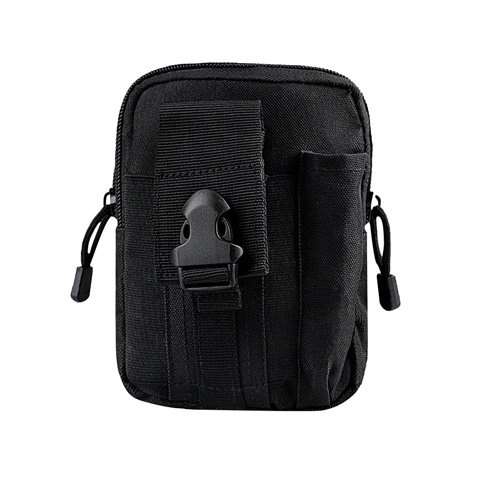 Men Molle Tactical Pouch Belt Waist Pack Small Pocket Survival Tool Bag Runing Travel Camping Hunting Hiking