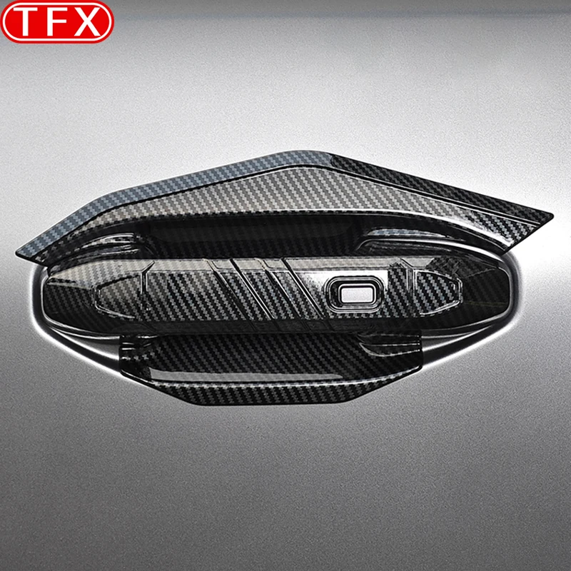 Chery Jetour T2 2024 2023 자동차 문짝 볼 핸들 스티커 수정 뒷문 문짝 핸들 반짝이 장식, 자동차 액세서리