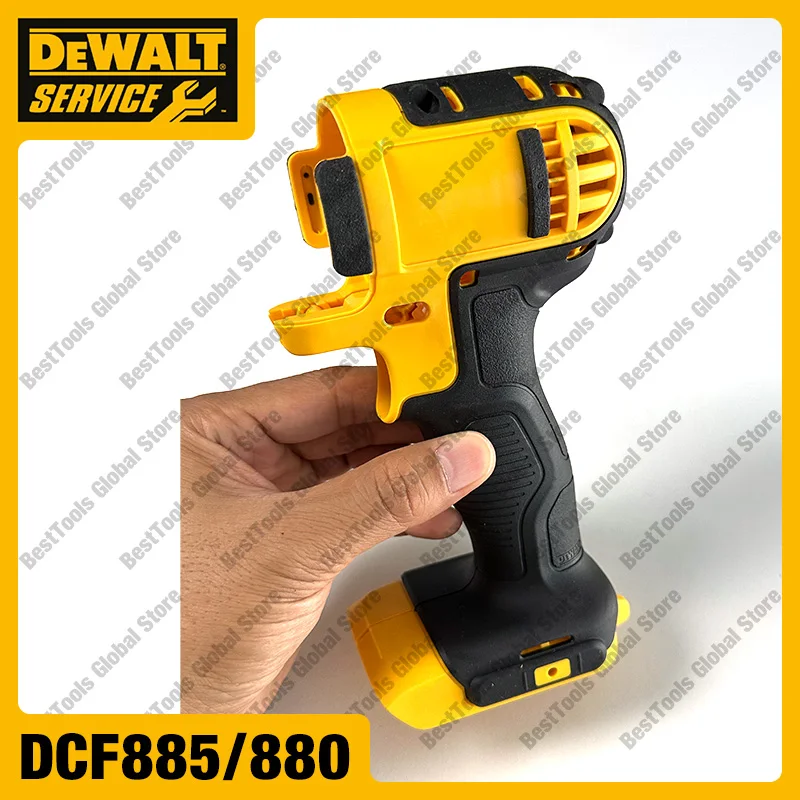 เปลือกตัวเรือนสำหรับ DCF880 N075736 DeWalt DCF880M2 DCF885ชิ้นส่วนประแจผลกระทบ DCF885C2 1