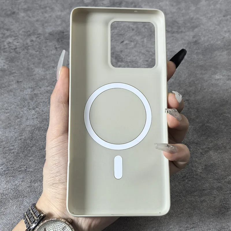 Magnetic Anti-Fingerprint Matte Hard Slim Back Case Cover