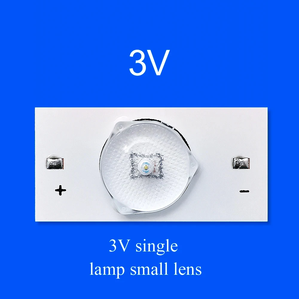 광학 렌즈 필터가 있는 3V 6V SMD 램프 비드, 32-65인치 LED TV 수리에 적합, 열 접착제, 2m 케이블 수리 부품 포함