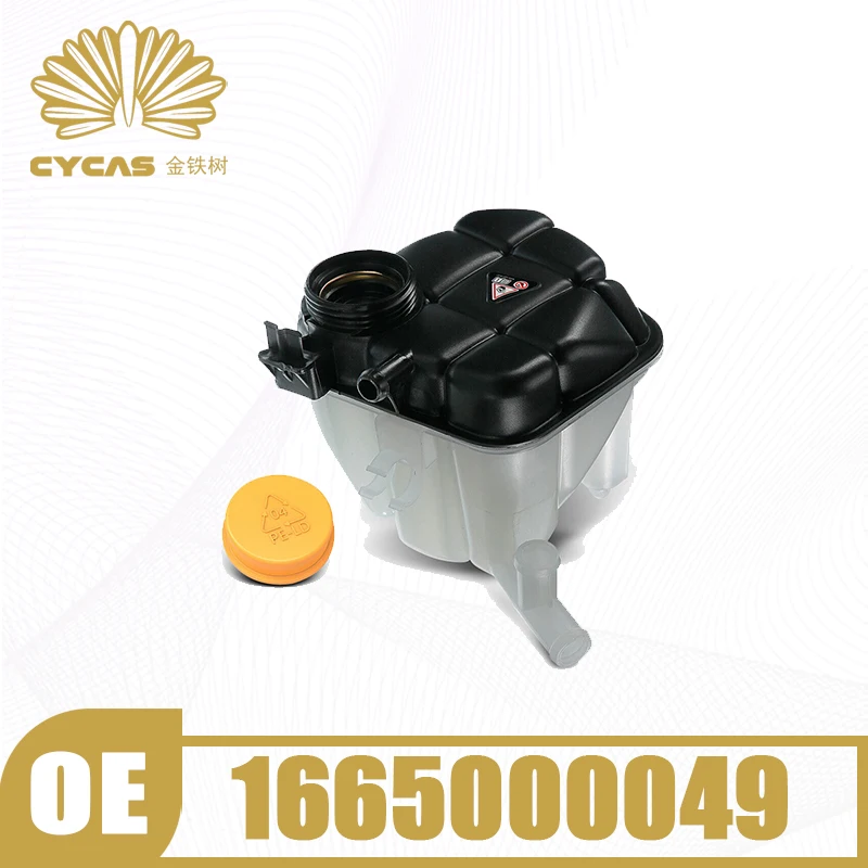 

1pcs CYCAS Brand 1665000049 Radiator Coolant Expansion Water Tank Replacement Parts For Mercedes Benz AMG X166 W166 C292 GLE GLS