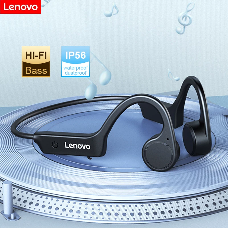 Оригинальные наушники Lenovo x4 с костной проводимостью Bluetooth беспроводные