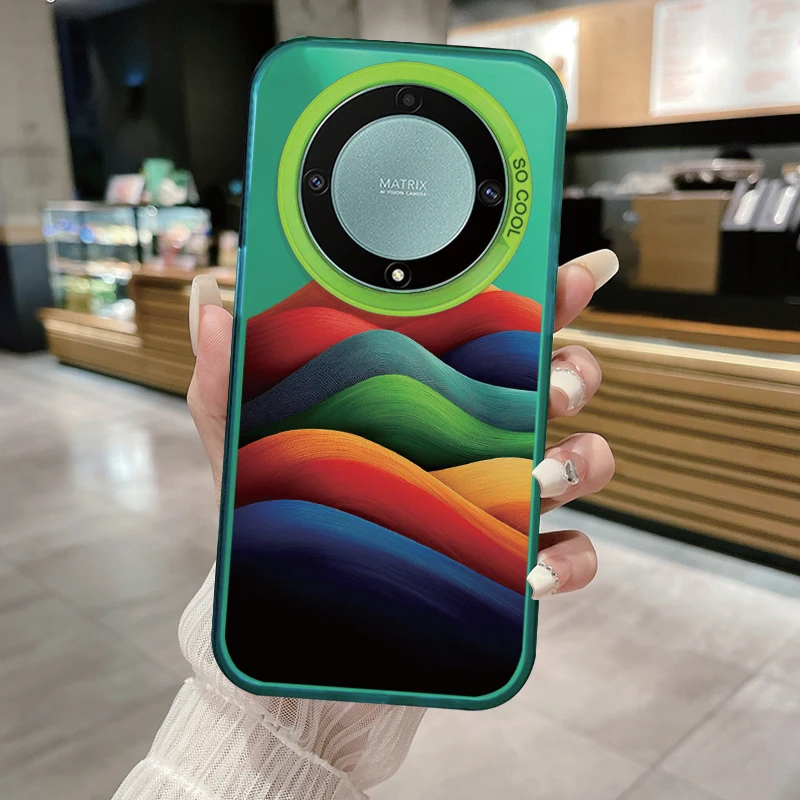 Snow Mountain Bumper Smartphone Case - Enhanced Protective Cover with Fun Design