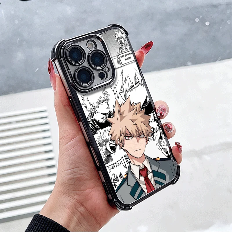 MHA My Hero Bakugou Katsuki Plating Phone Case