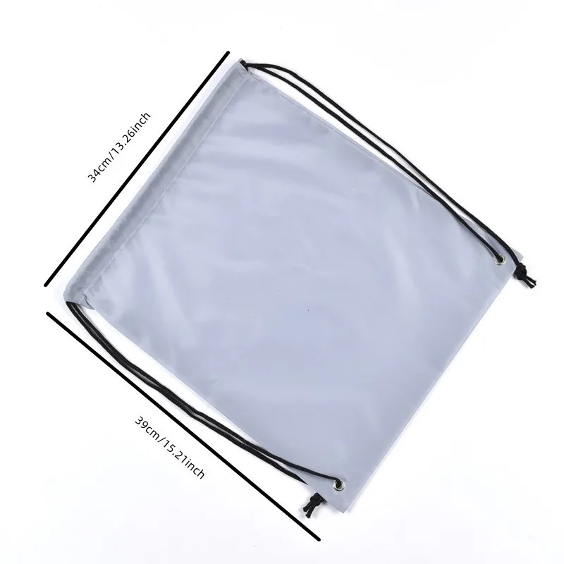 Travel Portable Oxford Sports Bag Drawstring Belt Riding Backpack Gym Drawstring Shoes Bag Clothes Backpacks Waterproof