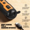 LYUWO Mini Wireless Electric Screwdriver, Rechargeable 1300mah Power Drill Bit, Multifunctional Disassembly Torque Repair Tool 5