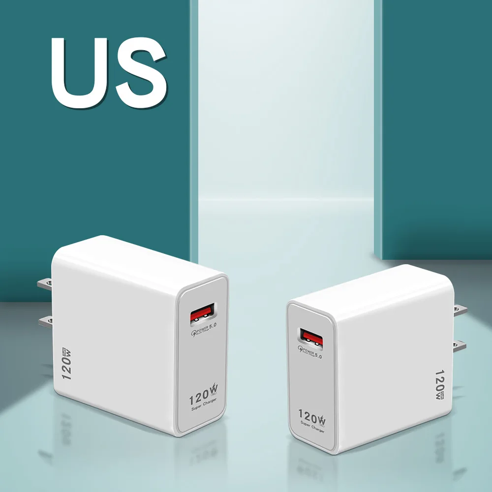 Gan 120W USB Charger Super fast Charging Adapter For Xiaomi Civi 12t 11t Redmi Note 11 Pro+ 11T Pro iphone samsung Type C Cable