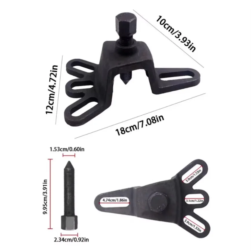 Universal Brake Drum Puller Rear Axle Remover For Car Tricycle Motorcycle Maintenan Special Removal Tools 1PC