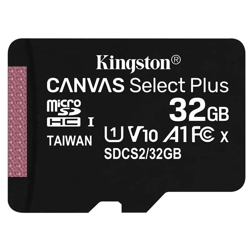 Kingston - Tarjeta de Memoria Kingston Micro SD Clase 10 Velocidad de Lectura 100MB/S Capacidad 128GB 32GB SDCS2 TF 64GB 256GB