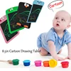 8.5/in Cartoon LCD Writing Tablet Drawing Board Kids Graffiti Sketchpad Toys Handwriting Blackboard Magic Drawing Board Toy Gift 2