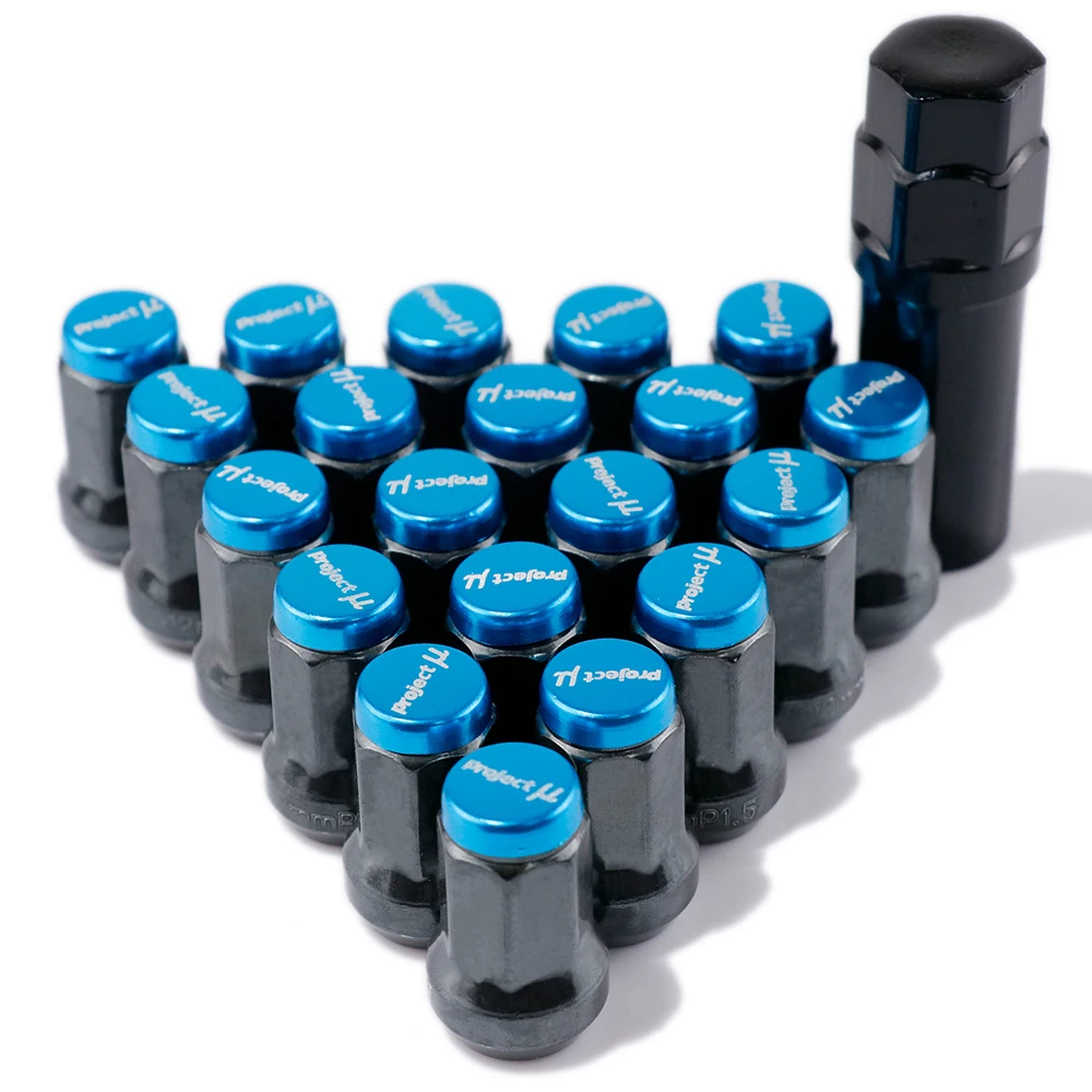 

20pcs/set Super 7 Project MU 33mm Steel Racing Car Composite SPEC Wheel Rims Lug Nuts