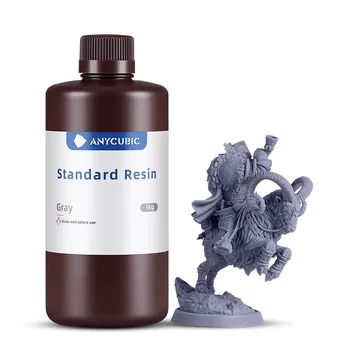 1kg AnyCubic 405nm UV Standard Resin V2 for Photon 3D Printer Mono X LCD UV Sensitive Resin Printing Material 1