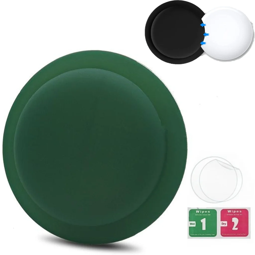 Magnetic Silicone AirTag Holder with Adhesive Sticker