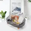AMOBOX Makeup Perfume Organizer, Bathroom Vanity Tray, Decorative Dresser Tray, Countertop Organiser Tray for Cosmetic, Sundries 3