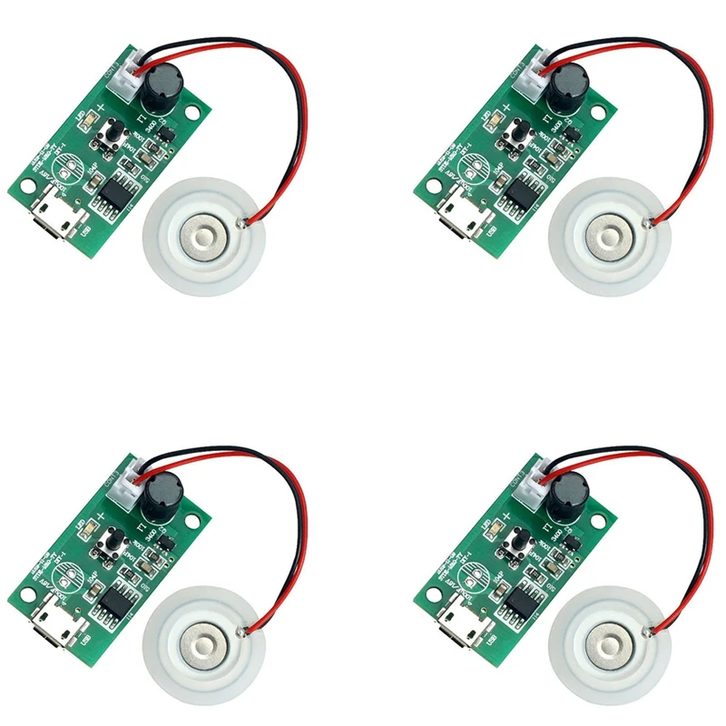 

Hot 4Pcs 20MM Ultrasonic Mist Maker Atomizer Transducer Atomizer Film Plate Accessories Humidifier Rubber Gasket