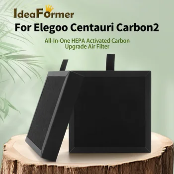 1/2 pezzi per Elegoo Centauri carbone filtro a carbone attivo aria odori ad alta efficienza per parti della stampante 3D a carbone Centauri