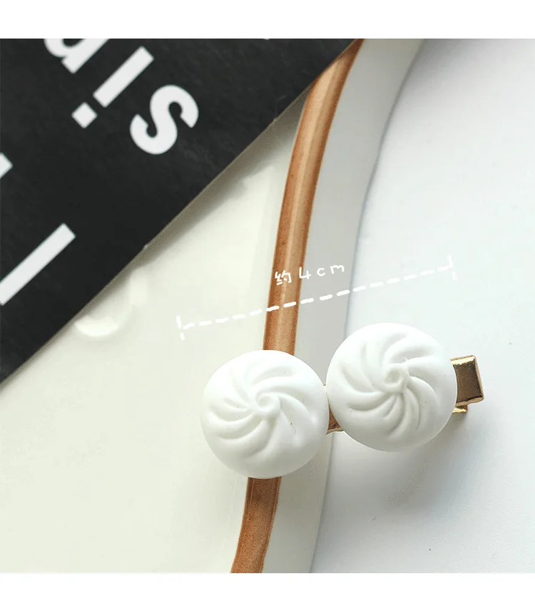 Presilha de cabelo divertida design comida para mulher e criança_voghion.com