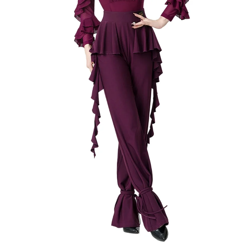Women's Modern Dance Pants Dancing Pants Ballroom Dancing Trousers Waltz Clothes