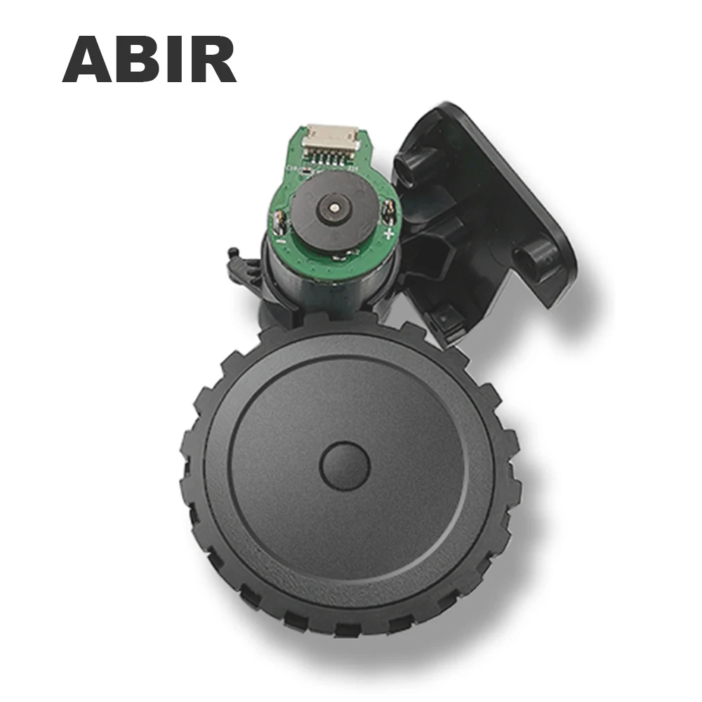 Roda Direita com Motor para Aspirador Robô Abir x6 x8 Inclui Roda Direita 1pc