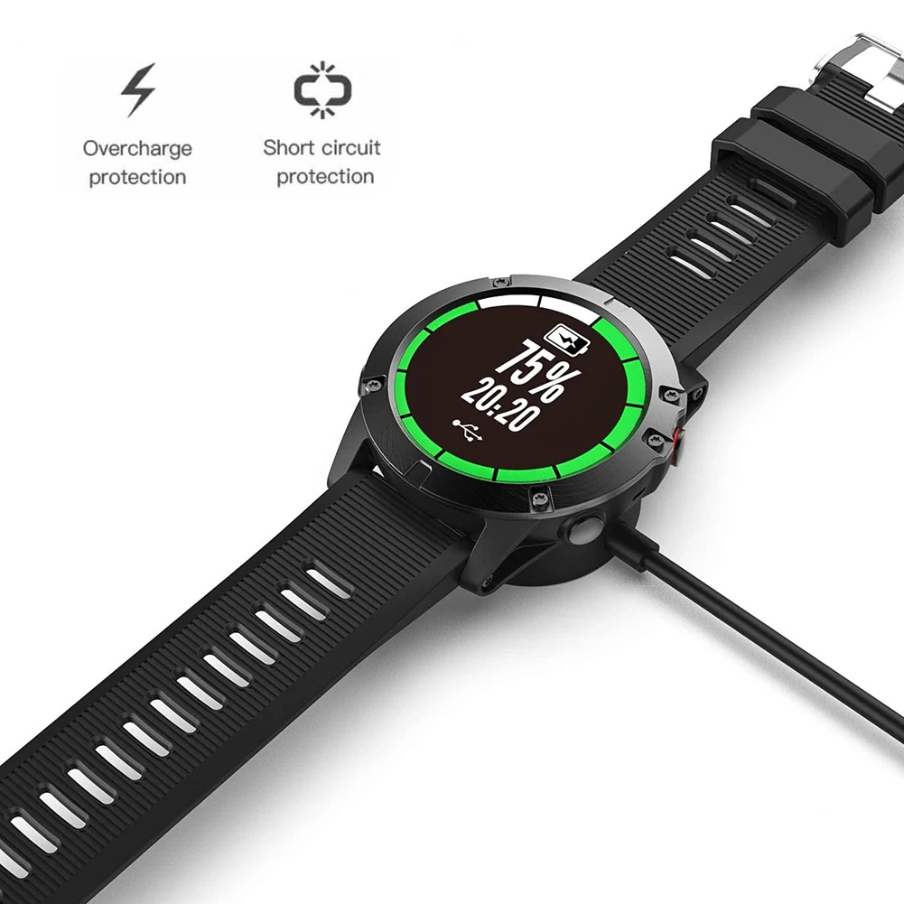 1m USB  C  ̺ Garmin Fenix 7 7S 7X 6 6S 6X Pro 5S 5X Vivoactive 3 4S 935 945 245 Venu 2   ĵ