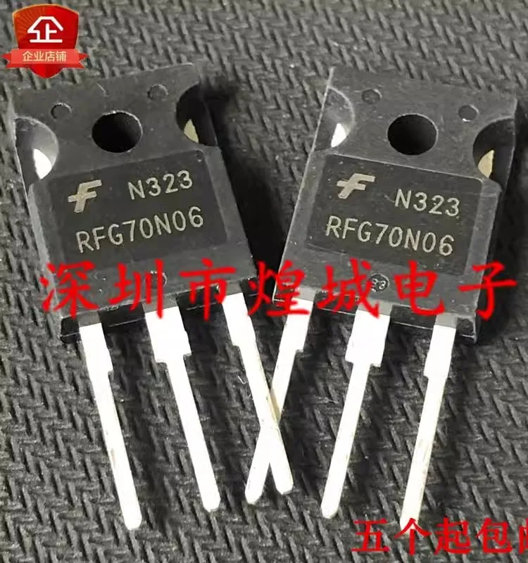 

5PCS RFG70N06 TO-247 60V 70A новая модель, можно купить напрямую